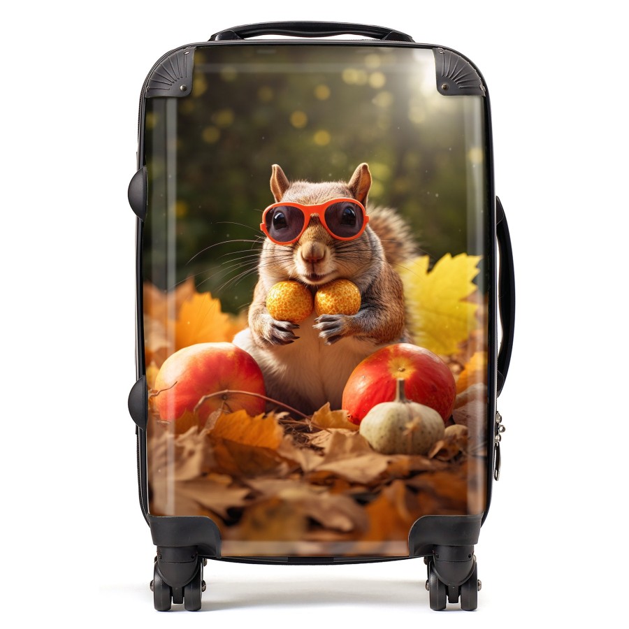 Click to view product details and reviews for Nuts For Winter Suitcase Cabin.
