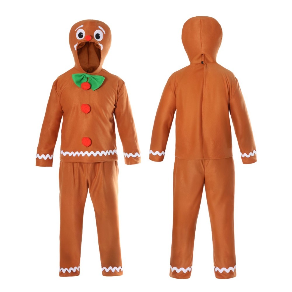 Men's Gingerbread Man Costume