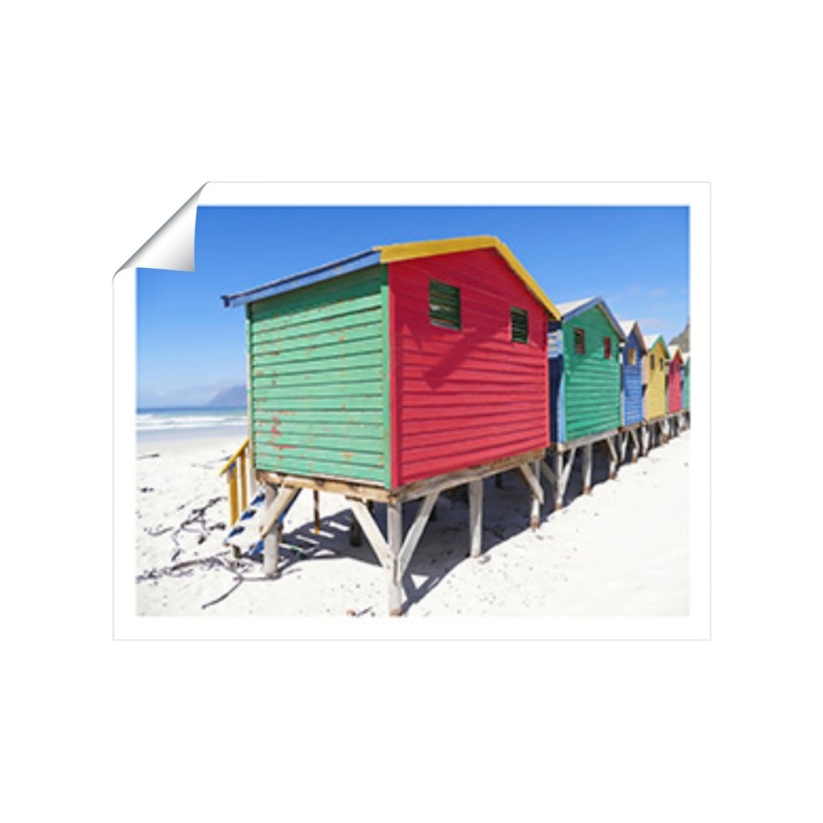 Click to view product details and reviews for Beach Cabins Art Prints 8 X 10 No Frame.