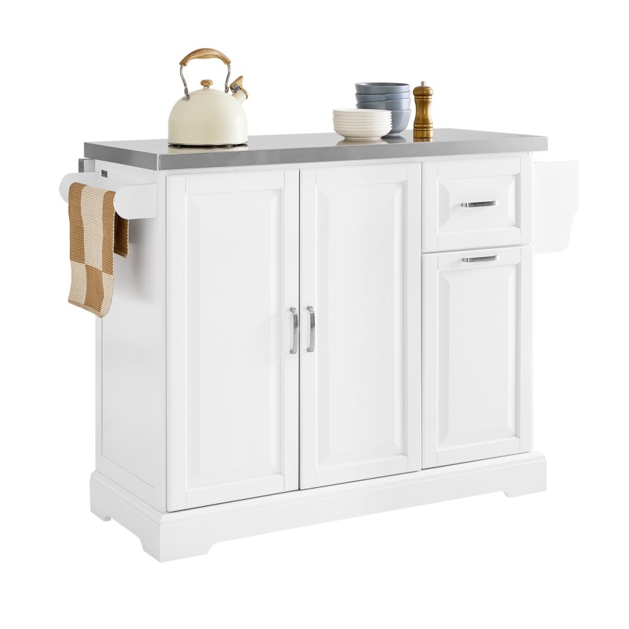 Click to view product details and reviews for Sobuy Fkw128 St Kitchen Island On Wheels Rolling Storage Trolley With Expandable Worktop Kitchen Storage Unit Cabinet Sideboard Perfect For Kitchen O.