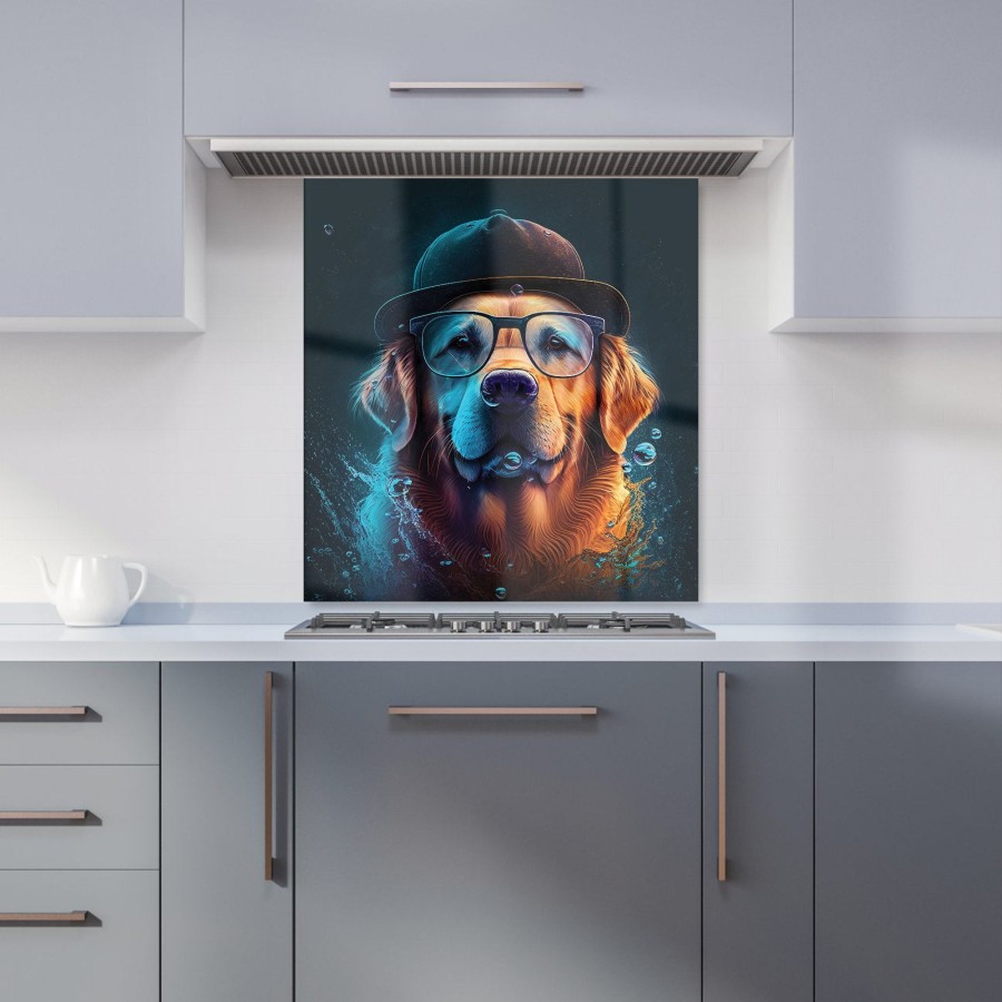 Click to view product details and reviews for Golden Retriever Dog Kitchen Splashback W700mm X H750mm.