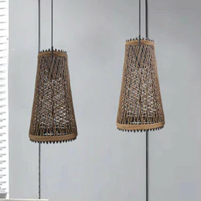 Click to view product details and reviews for Modern Wicker Rattan Basket Style Ceiling Pendant Light Shade1961.