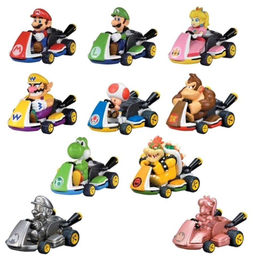 Mario Kart Pull Back vehicles
