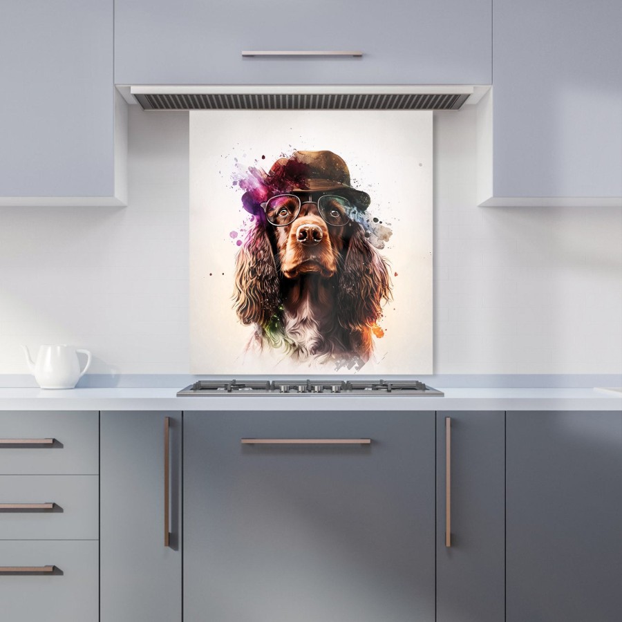 Click to view product details and reviews for English Cocker Spaniel Splashart Kitchen Splashback W600mm X H650mm.