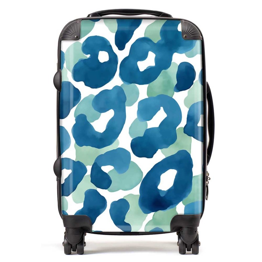 Click to view product details and reviews for Watercolour Leopard Print Suitcase Cabin.