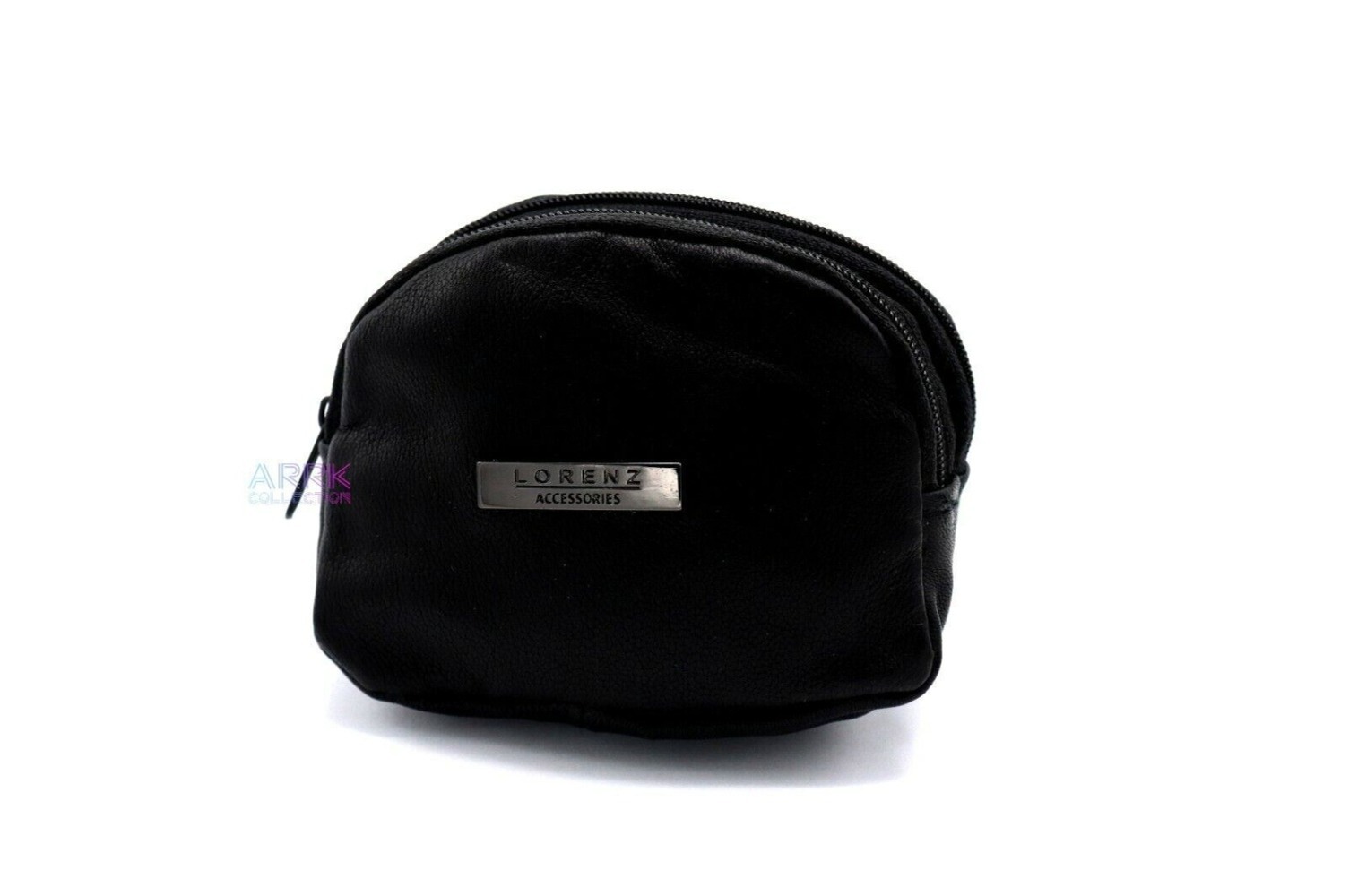 Purse Money Bag Lorenz Nappa Leather Small Coin Key Ring Wallet Pouch