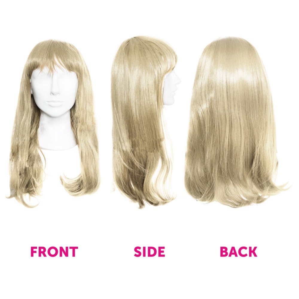 Heat & Style Blonde Wig - Angles