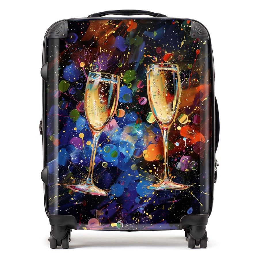 Click to view product details and reviews for Splashart Champagne Flutes Suitcase Large. Click to view product details and reviews for Splashart Champagne Flutes Suitcase Large.