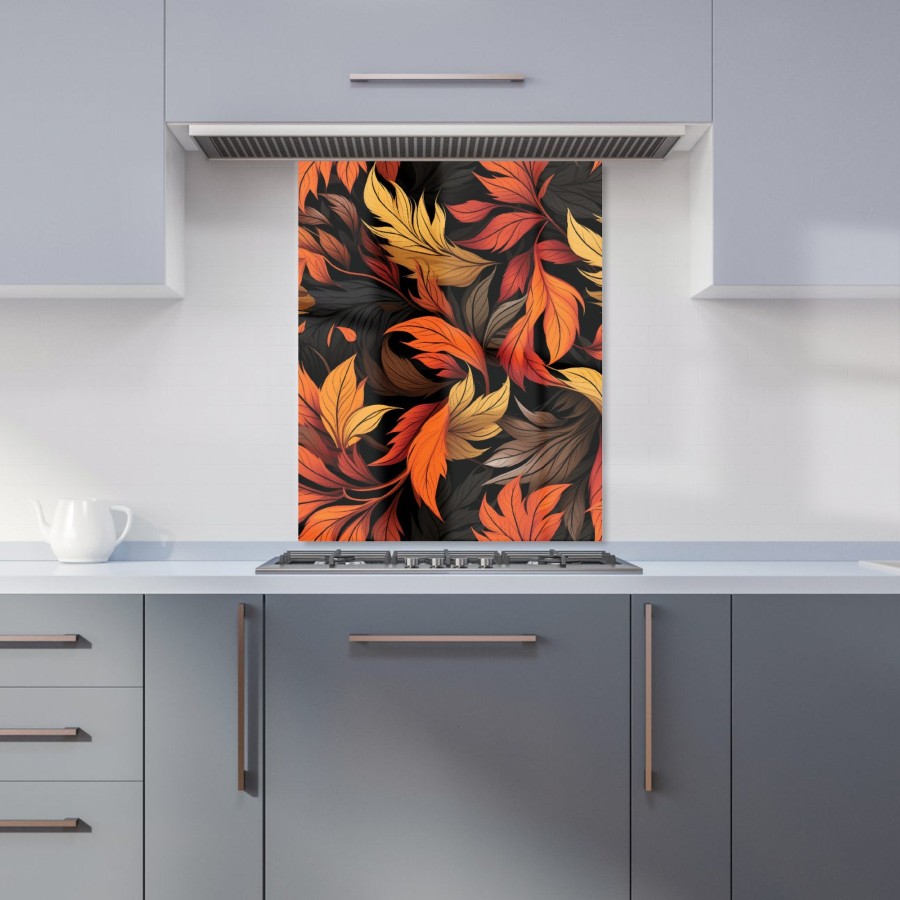 Click to view product details and reviews for Autumn Leaves Design Kitchen Splashback W600mm X H750mm.