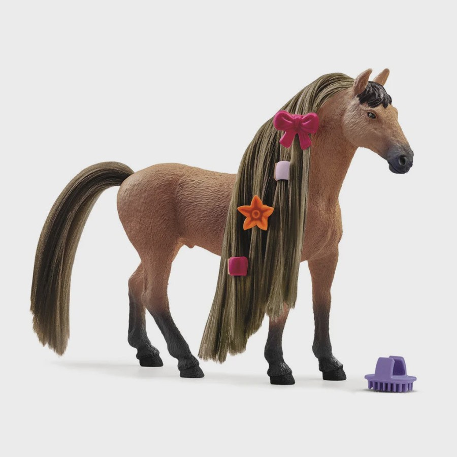 Schleich 20537 – Beauty – Detailgetreue Pferdefigur Zum Sammeln Und Spielen – Hochwertiges Spielfiguren-Set Für Kinder Ab 3 Jahren