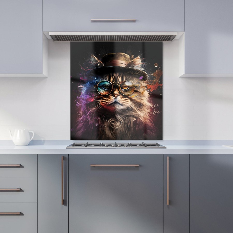 Click to view product details and reviews for Siberian Cat With Glasses Splashart Kitchen Splashback W700mm X H650mm. Click to view product details and reviews for Siberian Cat With Glasses Splashart Kitchen Splashback W700mm X H650mm.
