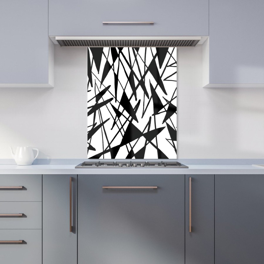 Click to view product details and reviews for Brush Abstract Pattern Kitchen Splashback W600mm X H750mm.