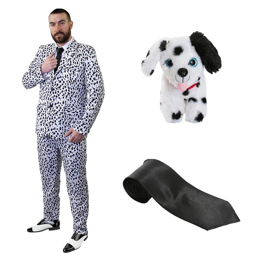 Click to view product details and reviews for Adults Evil Dog Man Costume 4 Pcs Jacket Trousers Tie Dog 2xl.