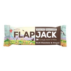 Click to view product details and reviews for Dark Chocolate Ginger Flapjack 80g Brynm6.