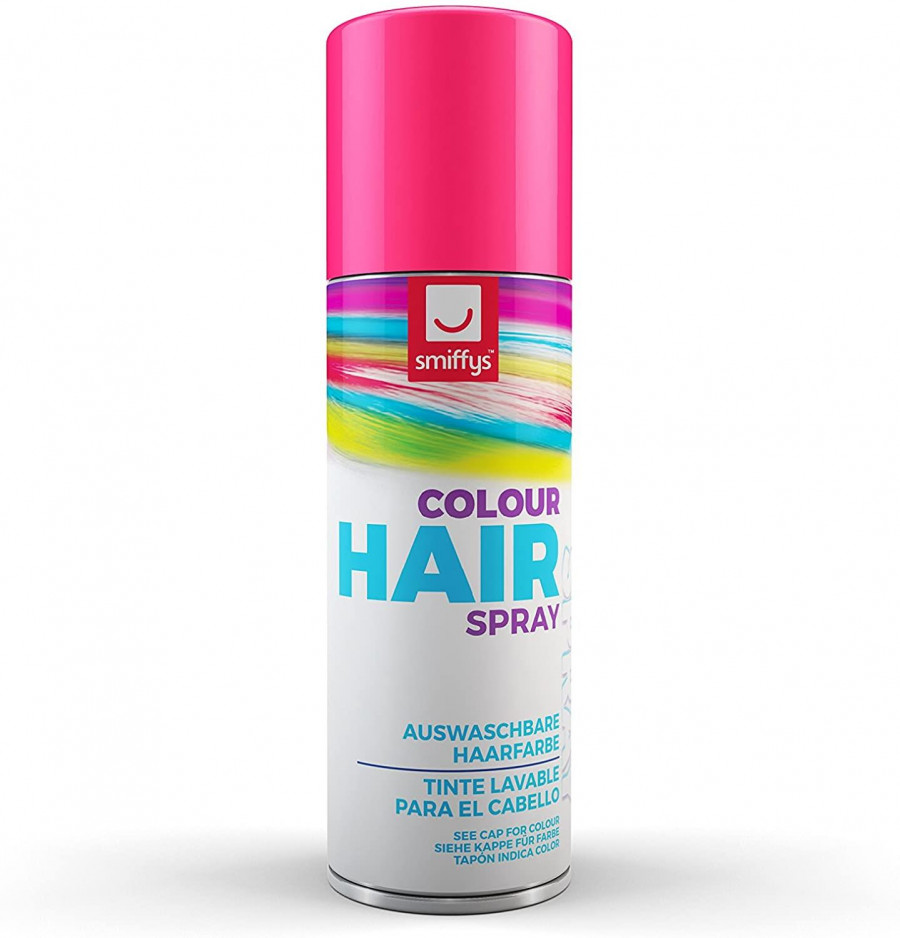 Hair Colour Spray, Pink, 125ml Cazaar