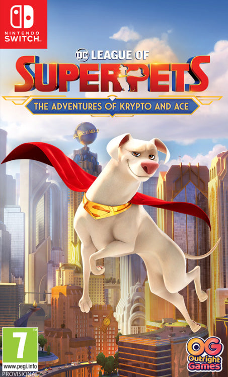 DC League of Super-Pets: Adventures of Krypto and Ace - Nintendo Switch