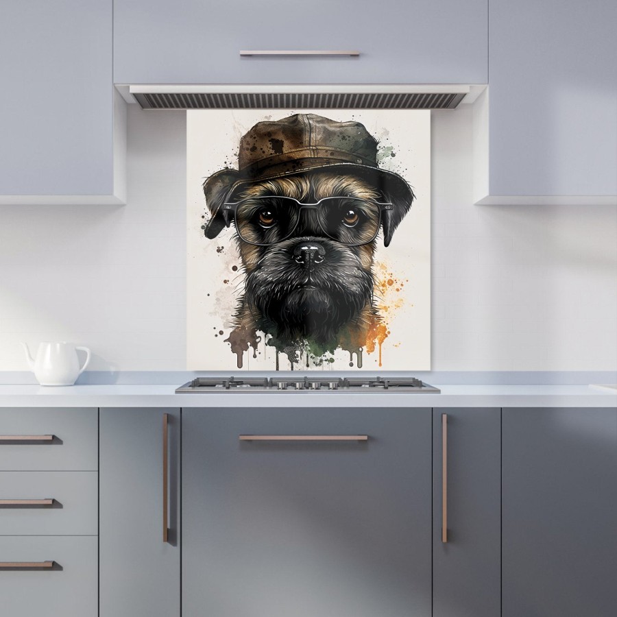 Click to view product details and reviews for Border Terrier Dog Kitchen Splashback W700mm X H650mm.