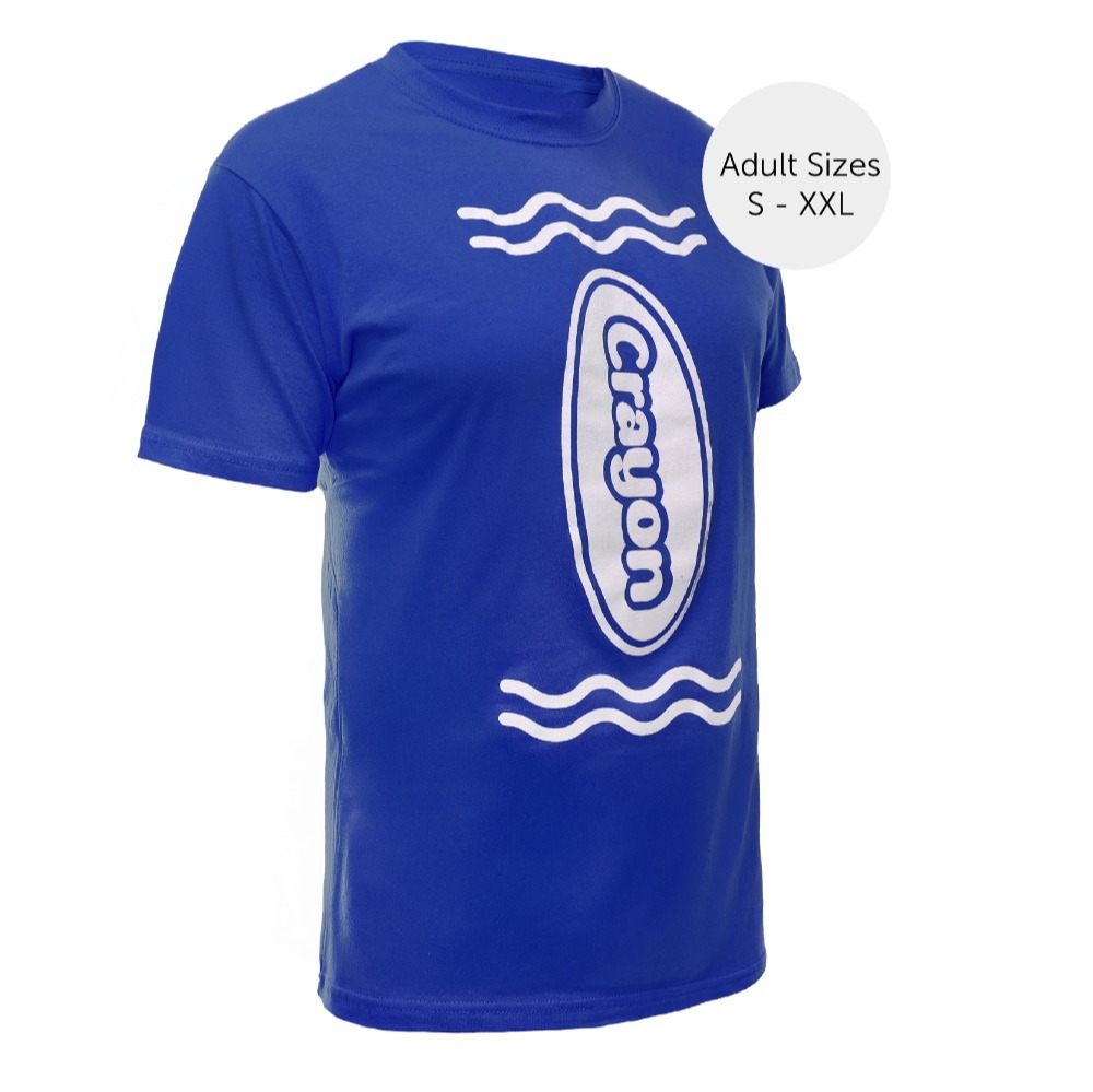 Royal Blue Crayon T-Shirt