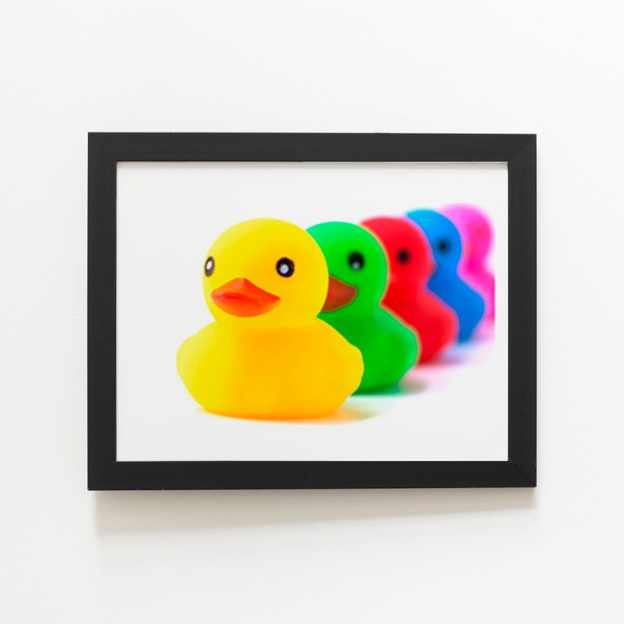 8" x 10" / Black frame