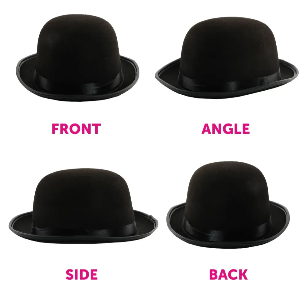 Adults Chris Eubank Accessory Set | 4 Pcs | Hat, Cane, Manacle & Badge