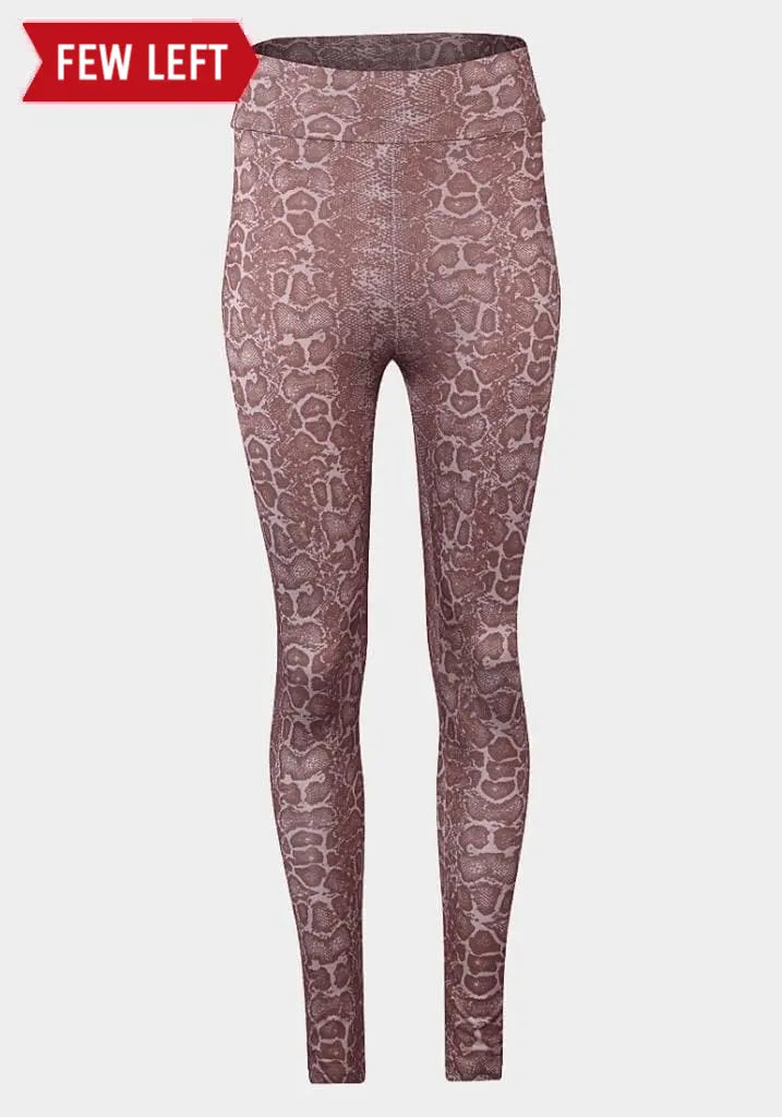 Click to view product details and reviews for De La Creme Ladies Animal Print Leggings Xs.
