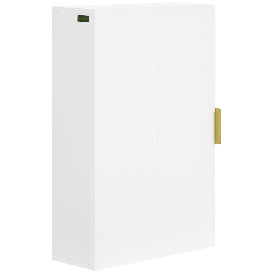 Click to view product details and reviews for Kleankin Bathroom Wall Cabinet Adjustable Shelves.