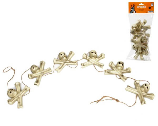 Click to view product details and reviews for Decorative Skulls Bones 180cms Strip.