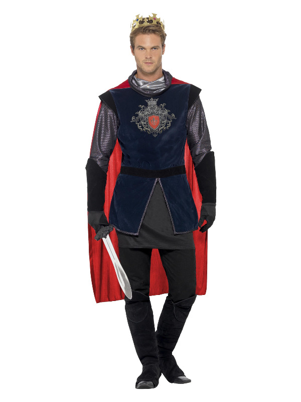 Click to view product details and reviews for Deluxe King Arthur Costume Medium.