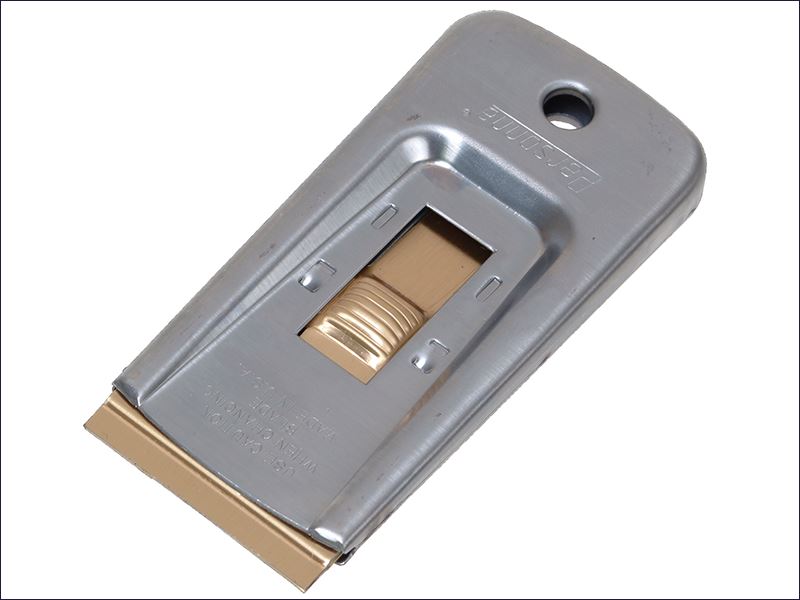 Click to view product details and reviews for Deluxe Metal Retractable Window Scrapers Box 100 No Blades Bulk Psa610126.