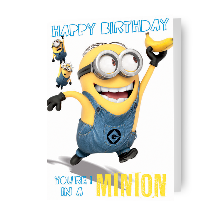 Click to view product details and reviews for Despicable Me Minions 1 In A Minion Birthday Card.