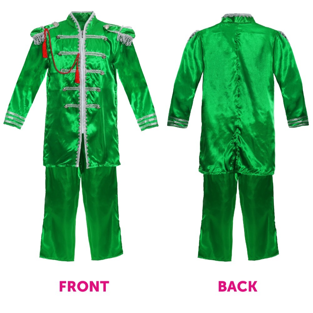 Green 1960's Sergeant Pepper Costume