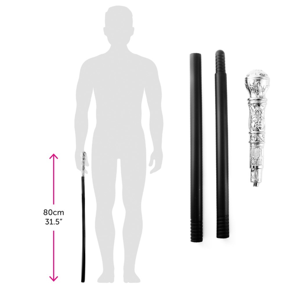 Ozzy Osborne Duster Jacket & Costume Set - Cane