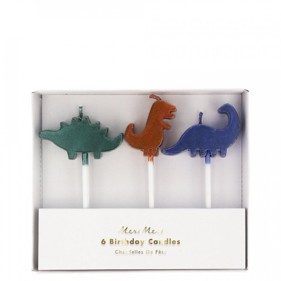 Click to view product details and reviews for Dino Kingdom Cake Candles Pack Of 6.