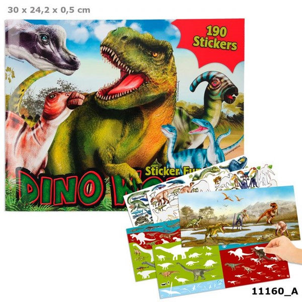 Dino World Sticker Fun