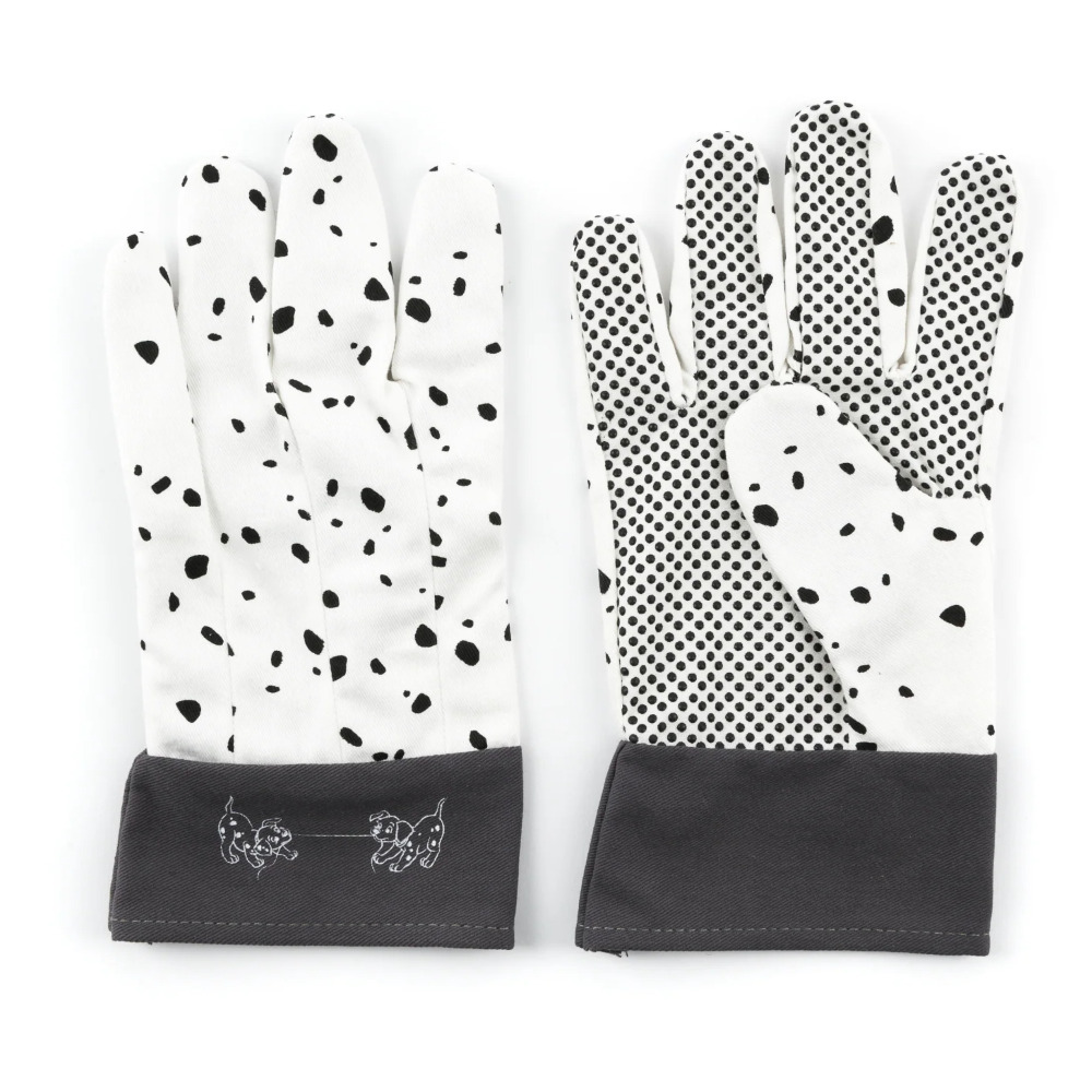 Disney 101 Dalmatians Dog Adults Fabric Gardening Gloves Outdoor Hand Protection