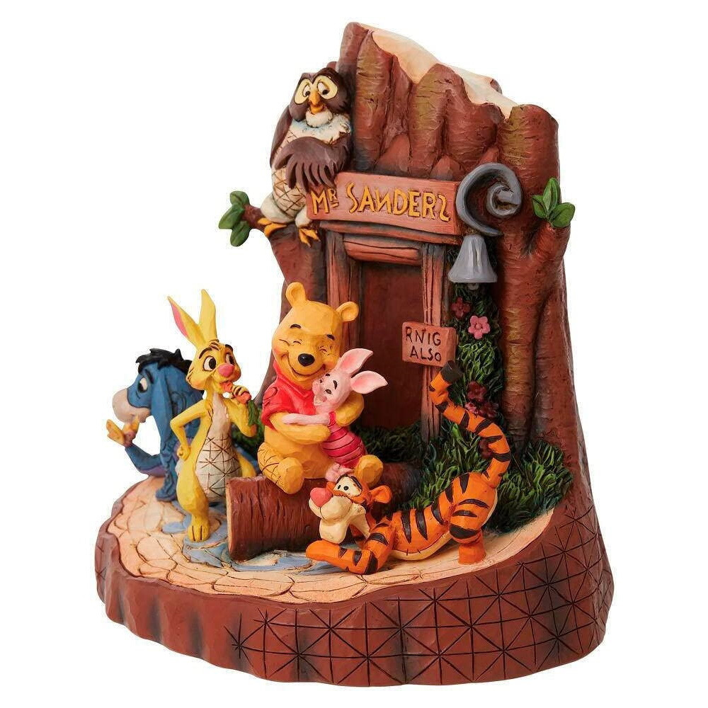 Disney Traditions Collection Winnie the Pooh Hundred Acre Wood Figurine Boxed