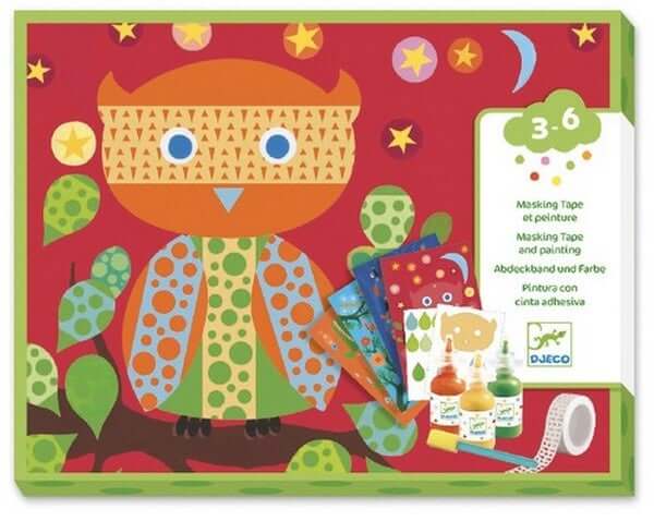 Click to view product details and reviews for Djeco Masking Tape And Painting Set.