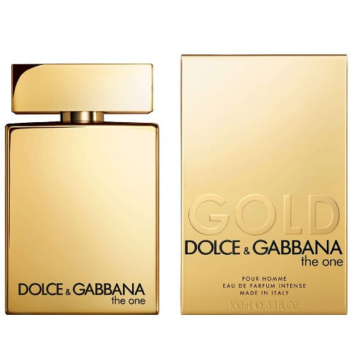 Dolce & Gabbana The One Gold Pour Homme 100ml Eau De Parfum Intense Spray