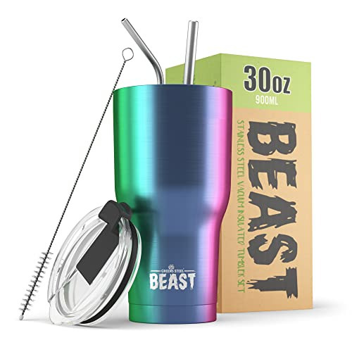Click to view product details and reviews for Double Insulated Travel Mug With Lid Rainbow.
