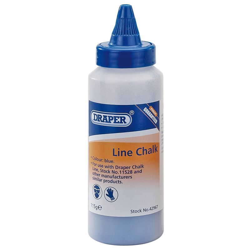 Click to view product details and reviews for Draper 115g Plastic Bottle Of Blue Chalk For Chalk Line 42967.