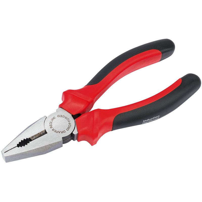 Draper 165mm Combination Pliers with Soft Grip Handles (67925)