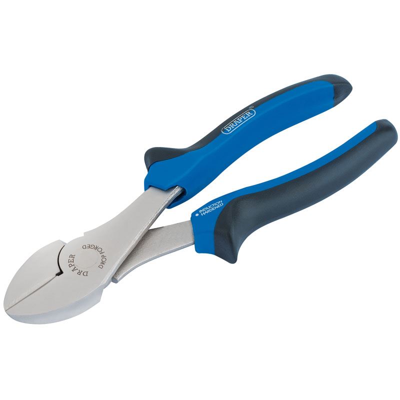 Draper 180mm Soft Grip Diagonal Side Cutter (44146)