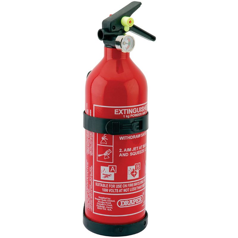 Draper 1kg Dry Powder Fire Extinguisher (22185)