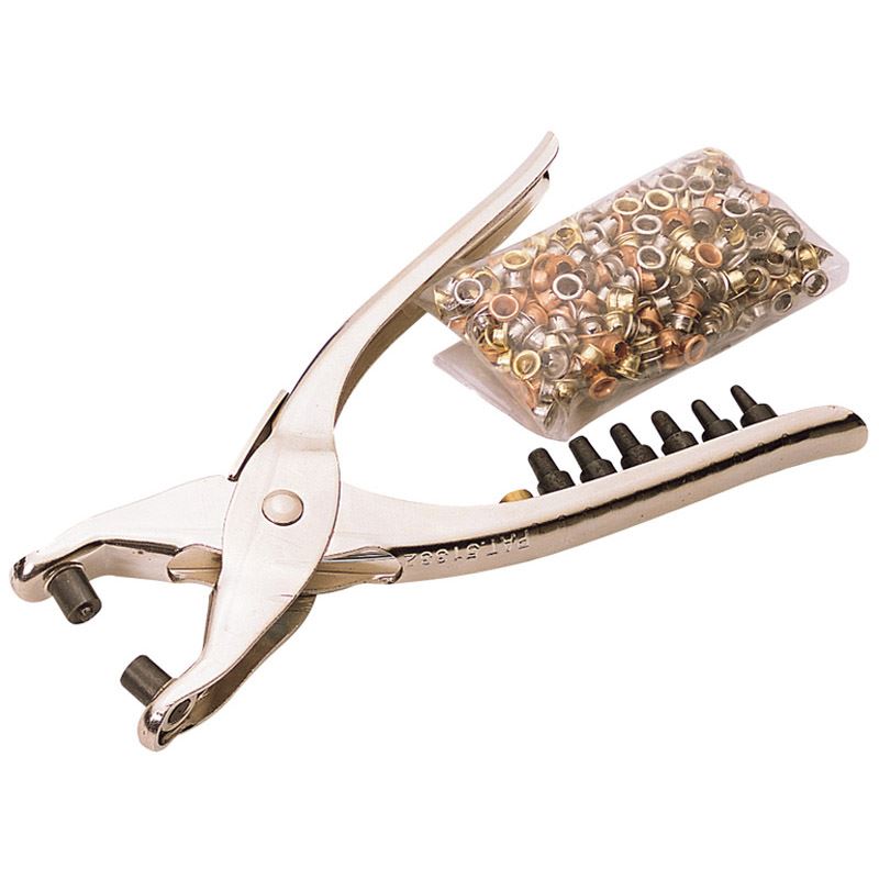 Draper 210mm Interchangeable Hole Punch and Eyelet Pliers (31096)
