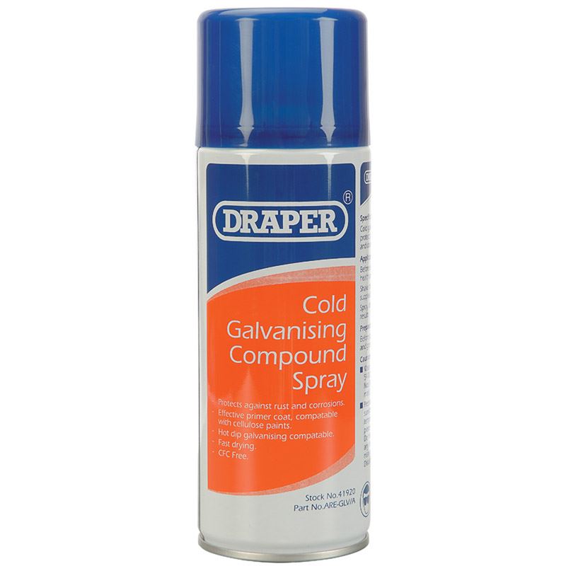 Draper 400ml Cold Galvanizing Compound Spray (41920)