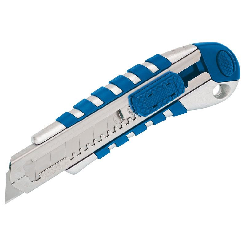Click to view product details and reviews for Draper Expert 18mm Soft Grip Retractable Knife With Seven Segment Blade 83436.
