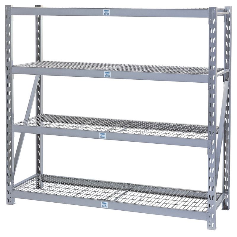 Draper Expert Heavy Duty Steel 4 Shelving Unit - 1959 x 610 x 1830mm (5227)