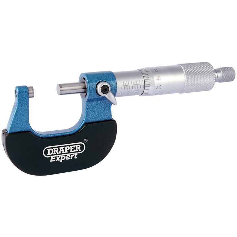 Draper Expert Metric External Micrometer - 0-25mm (46603)
