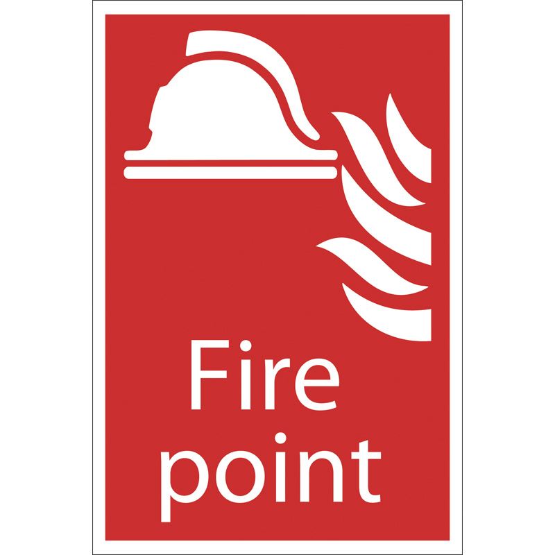 Draper Fire Point Fire Equipment Sign | Cazaar