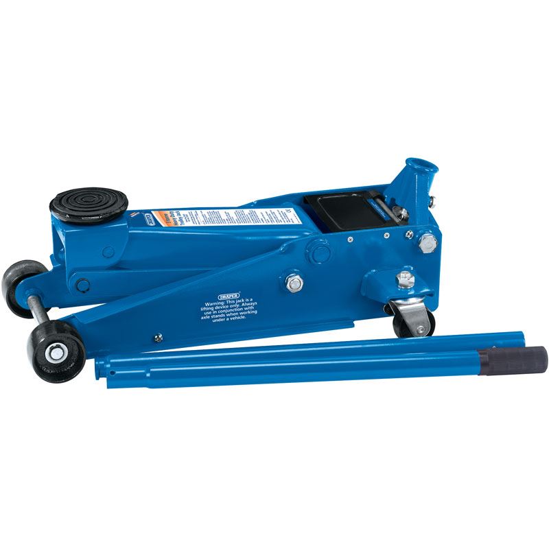 Draper Heavy Duty Trolley Jack With Twin Pistons (3 Tonne) (16407)